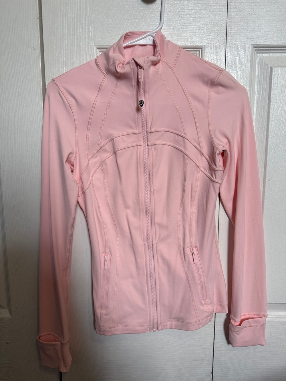 lululemon athletica Pale Pink Full-Zip Utility Jacket